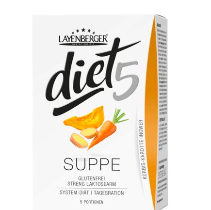 Layenberger diet5 スープ カボチャ・ニンジン・ショウガ (50g×5個) 250g