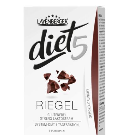 Layenberger diet5 チョコレートクリスピーバー (47g×5個) 235g