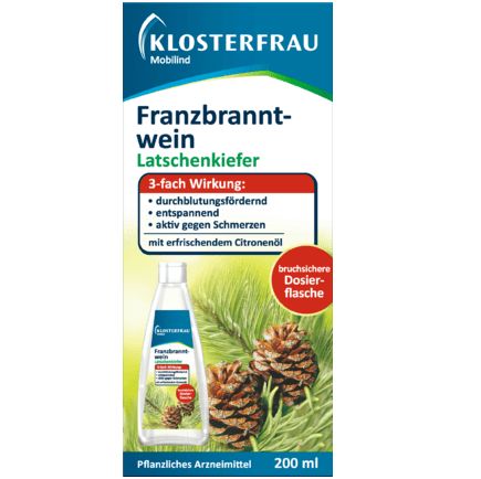 Klosterfrau Mobilind  アルコール塗布薬 マウンテンパイン 200 ml