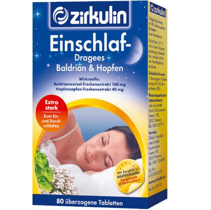 Zirkulin 睡眠用 糖衣錠 80錠