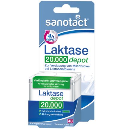 sanotact ラクターゼ 20,000 持続放出錠 40錠