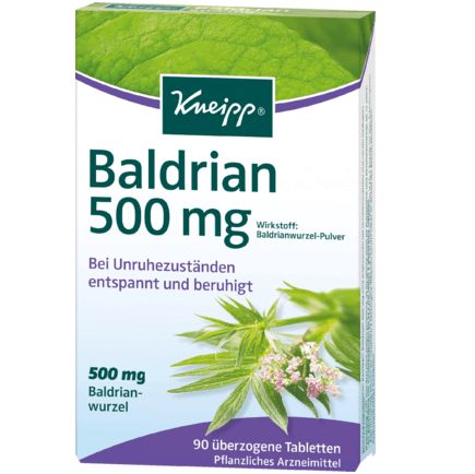 Kneipp バレリアン 500mg 錠剤 90錠