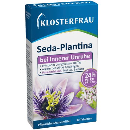 Klosterfrau Seda-Plantina 内面の情動不安用 錠剤 30錠