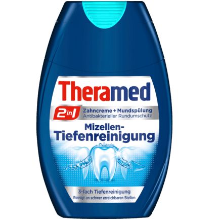 Theramed 歯磨き粉 2in1 ミセルディープクリーニング 75ml