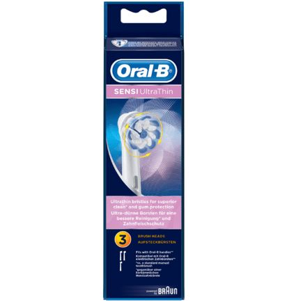 Oral-B 替えブラシヘッド やわらか極細毛ブラシ 3個