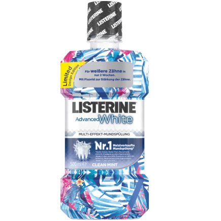 Listerine リステリン アドバンスドホワイト リミテッドエディション 500ml