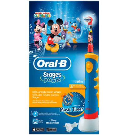 Oral-B 電動歯ブラシ アドバンスパワー 子ども用 1個