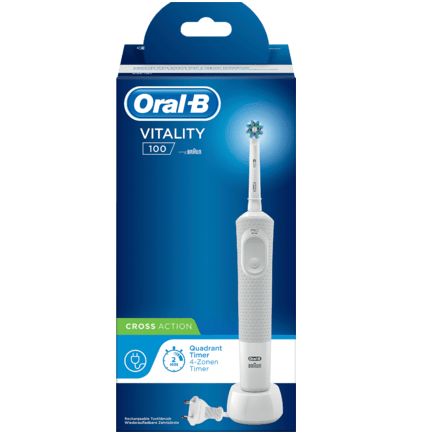 Oral-B 電動歯ブラシ バイタリティ白 1個