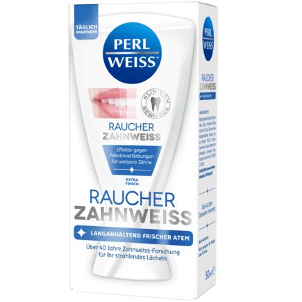 Perlweiss 歯磨き粉 喫煙者歯用 ホワイトニング 50ml