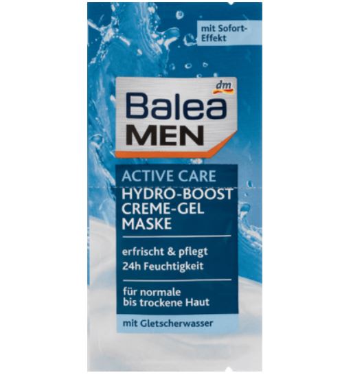 Balea MEN バレアメン アクティブケアハイドロブーストクリームジェルマスク16ml