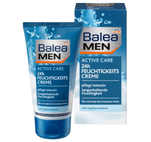 Balea MEN バレアメンアクティブケア24時間保湿クリーム75ml