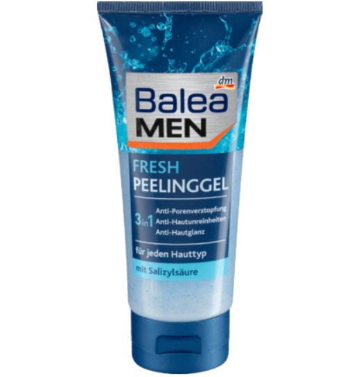 Balea MEN バレアメンフレッシュピーリングジェル100ml