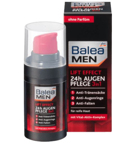 Balea MEN バレア メンリフトエフェクト24時間3in1アイケア15ml