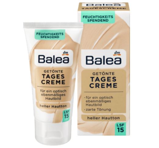 Balea バレア ティンテッドデイクリーム(ライトスキントーン)50ml