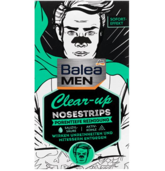 Balea MEN バレア メンクリアアップノーズストリップ3枚