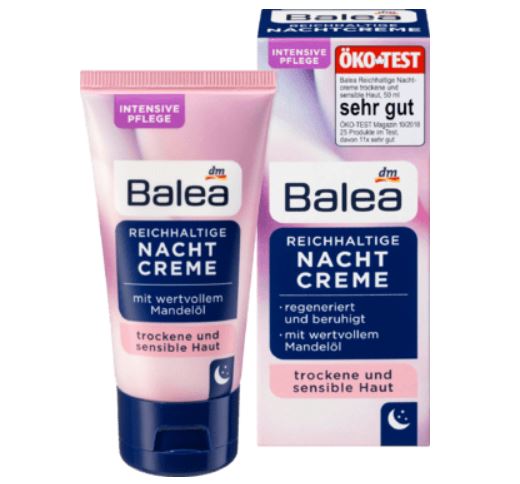 Balea バレア リッチナイトクリーム50ml