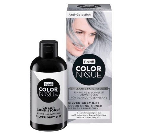 Balea COLORNIQUE　バレアカラーコンディショナー　シルバーグレー　0.81