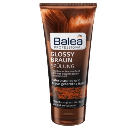 Balea バレア プロフェッショナル コンディショナー グロッシーブラウン 200ml