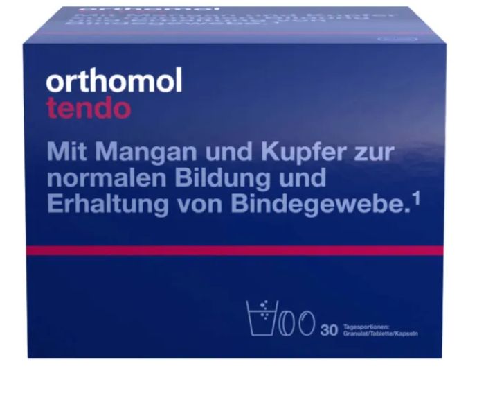 orthomol immun オーソモル イミューン サプリメント Orthomol Tendo オーソモル テンド -顆粒/錠剤/カプセル 30個入り