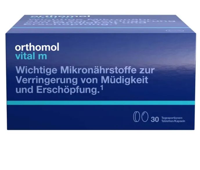 orthomol immun オーソモル イミューン サプリメント Orthomol Vital m オーソモル バイタル m -錠剤/カプセル 30個入り