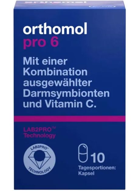 orthomol immun オーソモル イミューン サプリメント Orthomol Pro 6 オーソモル プロ 6 -カプセル 10個入り