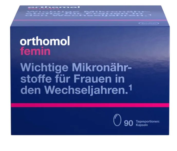 orthomol immun オーソモル イミューン サプリメント Orthomol Femin オーソモル フェミン -カプセル 90個入り