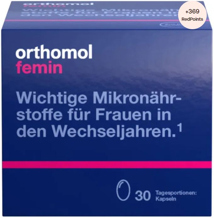 orthomol immun オーソモル イミューン サプリメント Orthomol Femin オーソモル フェミン -カプセル 30個入り