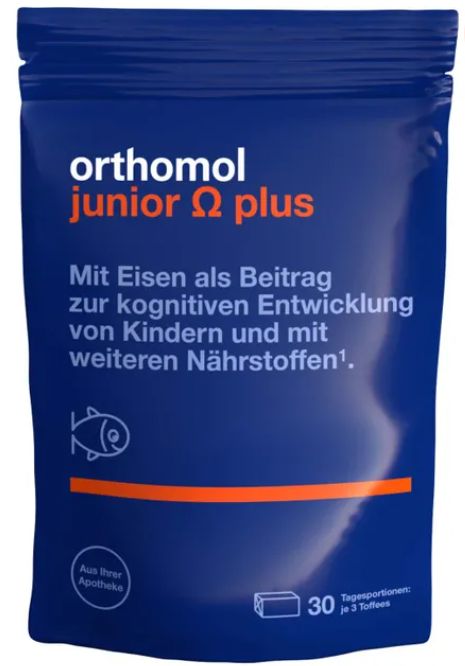 orthomol immun オーソモル イミューン サプリメント Orthomol junior Omega plus オーソモル ジュニア オメガ プラス 30個入り