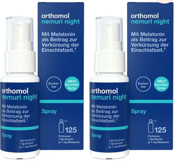 orthomol immun オーソモル イミューン サプリメント Orthomol Nemuri night オーソモル ネムリ ナイト -スプレー 25ml×2