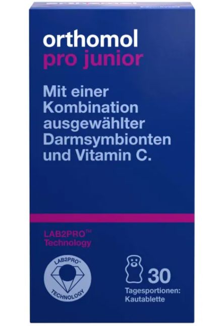 orthomol immun オーソモル イミューン サプリメント Orthomol Pro junior オーソモル プロ ジュニア -チュアブル錠 30個入り