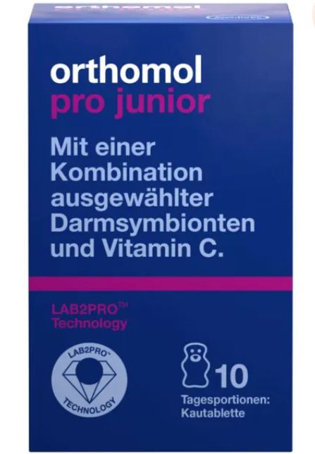 orthomol immun オーソモル イミューン サプリメント Orthomol Pro junior オーソモル プロ ジュニア -チュアブル錠 10個入り