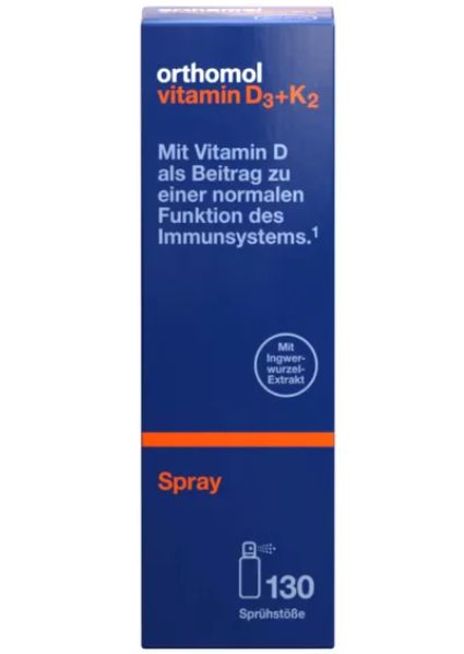 orthomol immun オーソモル イミューン サプリメント Orthomol Vitamin D3+K2 Spray オーソモル ビタミン D3+K2 スプレー 20ml