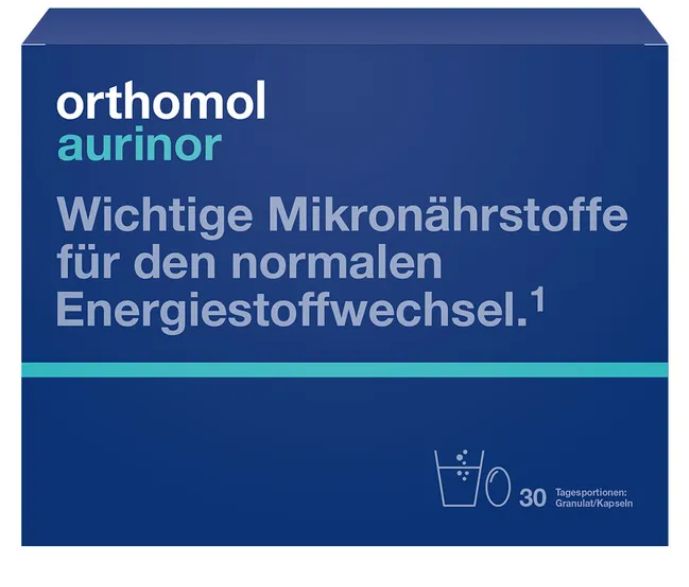 orthomol immun オーソモル イミューン サプリメント Orthomol Aurinor オーソモル オーリノール -顆粒/カプセル 30個入り