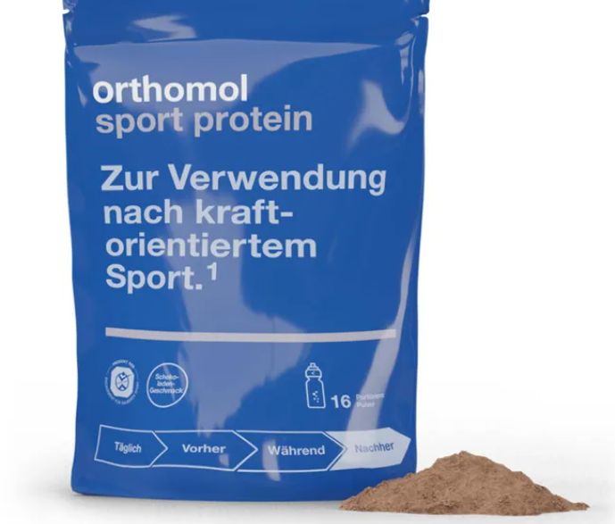 orthomol immun オーソモル イミューン サプリメント Orthomol Sport protein オーソモル スポーツ プロテイン -パウダー 640g チョコレート味