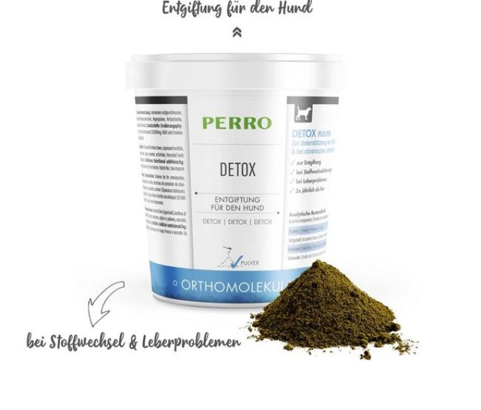 orthomol immun オーソモル イミューン サプリメント PERRO Vet Wellness Detox ペロ ヴェト ウェルネス デトックス 165g