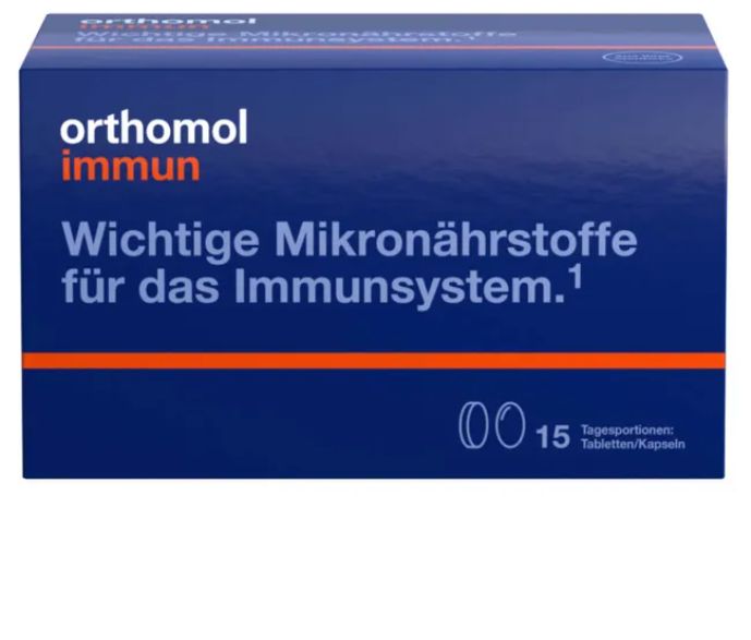 orthomol immun オーソモル イミューン サプリメント Orthomol Immun オーソモル イミューン -錠剤/カプセル 15個入り