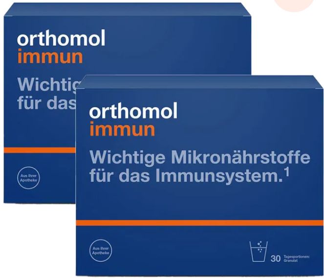 orthomol immun オーソモル イミューン サプリメント Orthomol Immun オーソモル イミューン -顆粒 30個入り×2