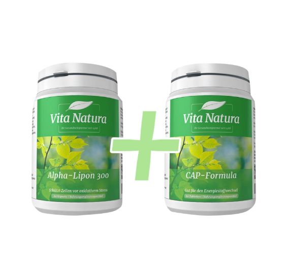 Vita Natura ヴィタ ナチュラ MIT-Formula (Mitochondrien-Protect) MIT-フォーミュラ（ミトコンドリアプロテクト） 60カプセル＋60錠