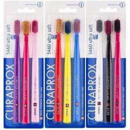 Curaprox クラプロックス 5460 ウルトラソフト歯ブラシ 3本 × 3個セット