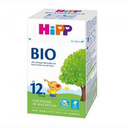 HiPP ヒップ BIO オーガニック 粉ミルク 子供用 12ヶ月～ 600g