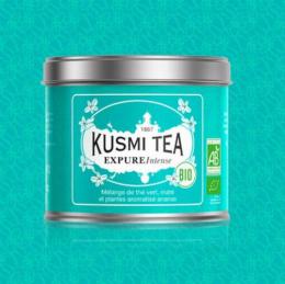 KUSMI TEA オーガニック クスミティー エクスピュア インテンス メタルカン 100g