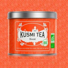 KUSMI TEA オーガニック クスミティー ブースト メタル缶 100g