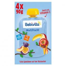 Bebivita スクイズパック マルチフルーツ 1歳から 90g×4個(0.36kg)