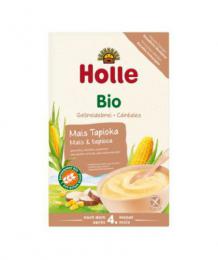 ホレ(Holle)  オーガニック粥 ポリッジコーンとタピオカ 4か月から 250g × 2個