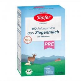 Toepfer トップファー オーガニック ヤギ粉ミルク Pre　(0ヶ月〜6ヶ月) 400g