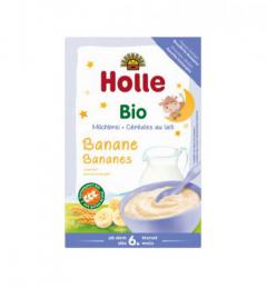 ホレ(Holle) オーガニック夜用ミルク粥 バナナ 6か月から 250g × 2箱セット