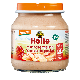 ホレ(Holle)オーガニック 離乳食 チキン 鶏肉  (4ヵ月〜) 125g × 2個セット