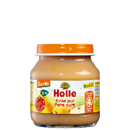 ホレ(Holle)オーガニック 離乳食 ナシ  (4ヵ月〜) 125g × 2個セット