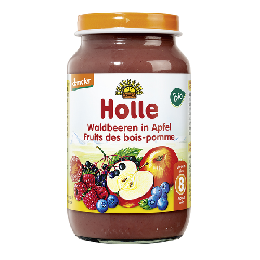 ホレ(Holle)オーガニック 離乳食 アップルの森林果実 (8ヵ月〜) 220g × 2個セット