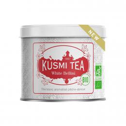 KUSMI TEA クスミティー ホワイト ベリニ オーガニック メタル缶 90g